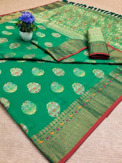 Meena By Silk Studio Fancy Soft Cotton Saree Collection